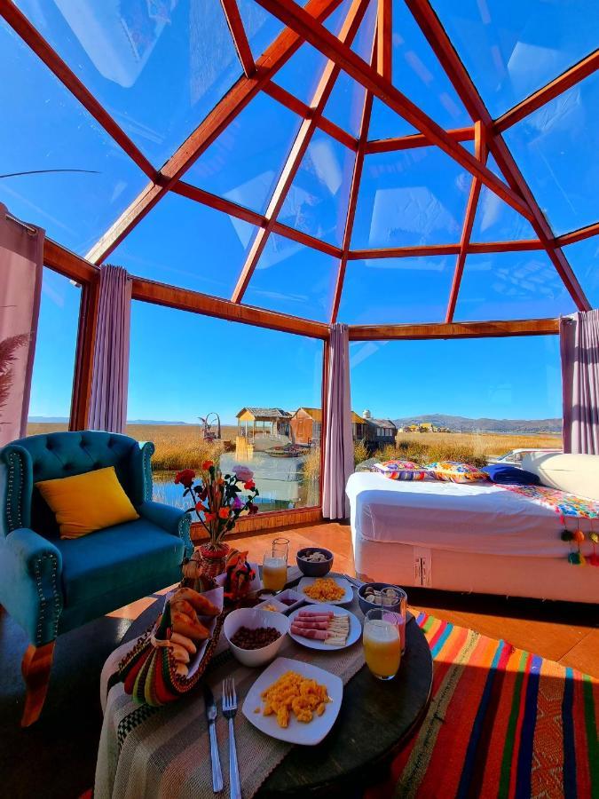 Kay Pacha Lodge Lago Titicaca All Inclusive Puno Rom bilde