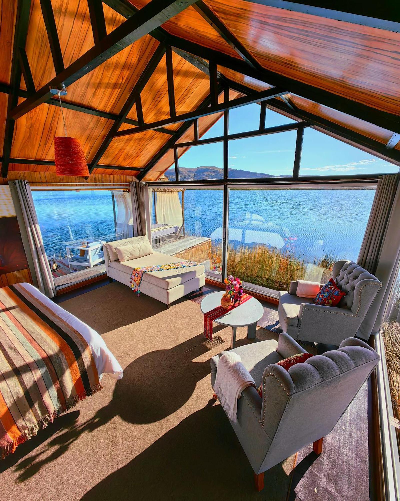 Kay Pacha Lodge Lago Titicaca All Inclusive Puno Rom bilde
