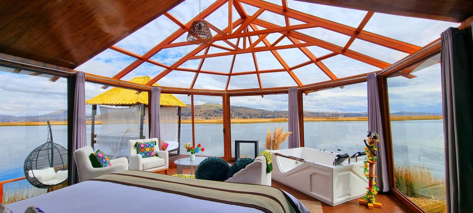 Kay Pacha Lodge Lago Titicaca All Inclusive Puno Eksteriør bilde